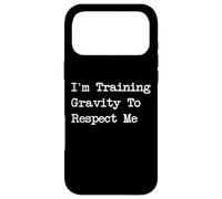 Carcasa para iPhone 17 Pro MAX Cita Divertida de malabarismos I'm Training Gravity To Respect Me