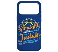 Carcasa para iPhone 17 Pro MAX Cita Divertida hebrea israelita Directamente de Judá Orgulloso judío