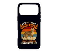 Carcasa para iPhone 17 Pro MAX Cita Divertida sobre un Gato Guepardo si no Tienes una Cita Divertida sobre el Propietario de un felino