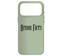 Carcasa para iPhone 17 Pro MAX Cita estoica Amor Fati - Marco Aurelio Julio César Séneca