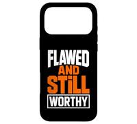 Carcasa para iPhone 17 Pro MAX Cita inspiradora defectuosa y todavía digna