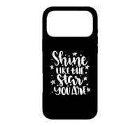 Carcasa para iPhone 17 Pro MAX Cita Motivacional Shine Like The Star You Are
