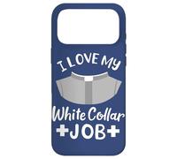 Carcasa para iPhone 17 Pro MAX Cita Pastor I Love My White Collar Job Christian Believer