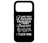 Carcasa para iPhone 17 Pro MAX Citas de Profesor de música Lección Músico Cantante Apreciación