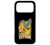 Carcasa para iPhone 17 Pro MAX City Dunk Pigeon Baloncesto Slam Funny Bird