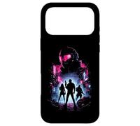 Carcasa para iPhone 17 Pro MAX Ciudad Cyberpunk Futuro Guerrero Ciencia Ficción Arte