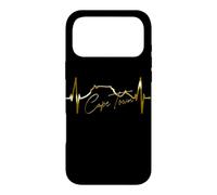 Carcasa para iPhone 17 Pro MAX Ciudad del Cabo Skyline Heartbeat Sudáfrica Montaña Mesa