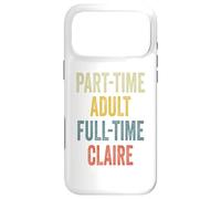 Carcasa para iPhone 17 Pro MAX Claire Personalized Retro Girls Part-Time Claire Name