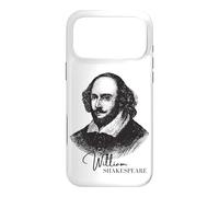 Carcasa para iPhone 17 Pro MAX Clásico William Shakespeare Retrato Literario Fans Maestros