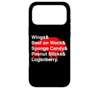 Carcasa para iPhone 17 Pro MAX Classic Buffalo New York Foods Cute Buffalo NY Foodie