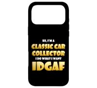 Carcasa para iPhone 17 Pro MAX Classic Car Collector Idgaf Costume For Rare Car Collections