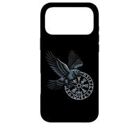 Carcasa para iPhone 17 Pro MAX Classic Huginn Muninn Celtic Viking Brújula Vegvisir