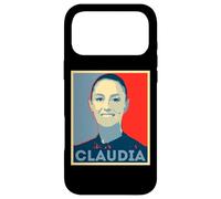 Carcasa para iPhone 17 Pro MAX Claudia Sheinbaum México Presidenta Pop Art