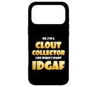 Carcasa para iPhone 17 Pro MAX Clout Collector Idgaf Dank Meme Costume For Respect Clout