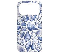 Carcasa para iPhone 17 Pro MAX Coastal Beach Summer Ocean Seashell Blue Aesthetic