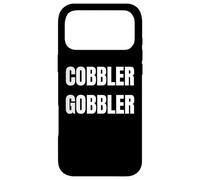 Carcasa para iPhone 17 Pro MAX Cobbler Gobbler Funny Thanksgiving Dessert Lover Design