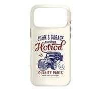 Carcasa para iPhone 17 Pro MAX Coche clásico John's Hotrod Garage, diseño John Personalizado