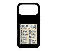 Carcasa para iPhone 17 Pro MAX Cockney Rules Londres Rhyming Slang