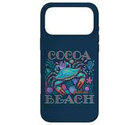 Carcasa para iPhone 17 Pro MAX Cocoa Beach Florida Blue Crab Verano Beach Vacaciones Regalos