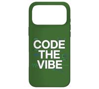 Carcasa para iPhone 17 Pro MAX Code The Vibe Diseño de codificación para desarrolladores Coders