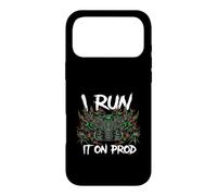 Carcasa para iPhone 17 Pro MAX Coder Devops I Run It On Prod Hacker Skull