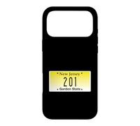 Carcasa para iPhone 17 Pro MAX Código de área 201 New Jersey Hoboken Bayonne Union City Ciudad Natal