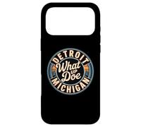 Carcasa para iPhone 17 Pro MAX Código de Área 313 | What Up Doe Vintage Detroit Michigan