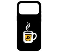 Carcasa para iPhone 17 Pro MAX Código de Taza de café Javascript Dev