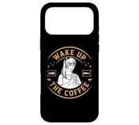 Carcasa para iPhone 17 Pro MAX Coffee Lover Wake Up and Smell The Coffee Cafeine Baristas