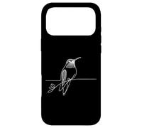 Carcasa para iPhone 17 Pro MAX Colibrí de Anna Dibujo Line Art Ave