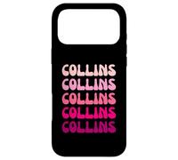 Carcasa para iPhone 17 Pro MAX Collins Retro Stack Design