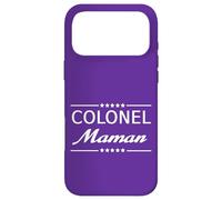 Carcasa para iPhone 17 Pro MAX Colonel Maman Femme Militaire Humour Mère Obéir Discipline