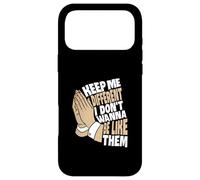 Carcasa para iPhone 17 Pro MAX Color Bronceado Pray To Be Different Tan Graphic