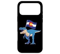 Carcasa para iPhone 17 Pro MAX Colorado Dinosaur T-Rex Denver Flag Boulder Ski Hombres Mujeres