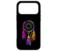 Carcasa para iPhone 17 Pro MAX Colorful Dreamcatcher Feathers Native Tribal