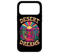 Carcasa para iPhone 17 Pro MAX Colorido Cactus Psicodélico Desierto Sunset Dreams