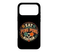 Carcasa para iPhone 17 Pro MAX Comer Dormir Ping Pong Repetir Divertido Jugador De Tenis De Mesa Diciendo