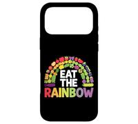 Carcasa para iPhone 17 Pro MAX Comer Saludable Vegetariano Vegano Come El Arco Iris