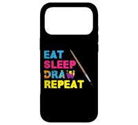 Carcasa para iPhone 17 Pro MAX Comer sueño Draw Repeat