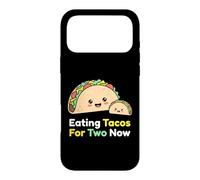 Carcasa para iPhone 17 Pro MAX Comer Tacos para Dos Ahora Mamá Embarazada Esperando Bebé