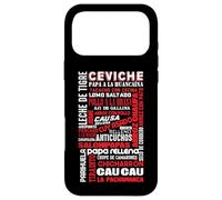 Carcasa para iPhone 17 Pro MAX Comida Peruana Perú Foodie Chef Gastronomía Regalo