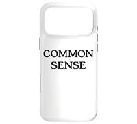 Carcasa para iPhone 17 Pro MAX Common Sense Men Women Sorry If I Offended with Common Sense