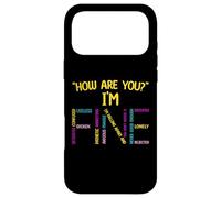 Carcasa para iPhone 17 Pro MAX ¿Cómo estás? Estoy Bien Conciencia Emocional Salud Mental