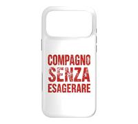 Carcasa para iPhone 17 Pro MAX Compagno Ma Senza Esagerare Ironica PCI Vintage Comunista