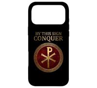 Carcasa para iPhone 17 Pro MAX con Este Signo Conquista a Constantino el Grande Chi Rho