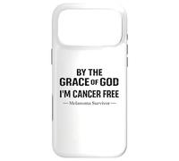 Carcasa para iPhone 17 Pro MAX Conciencia sobre el Melanoma Soy una fe Cristiana Libre de cáncer de Melanoma