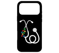 Carcasa para iPhone 17 Pro MAX Concientización sobre el Autismo Médicos RNs LPNs Terapeutas Médicos Enfermeras