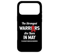 Carcasa para iPhone 17 Pro MAX Concientización sobre la embolia pulmonar Mayo Cumpleaños