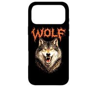 Carcasa para iPhone 17 Pro MAX Concierto Musical Wolf Heavy Metal 80s Animal Rock N Roll