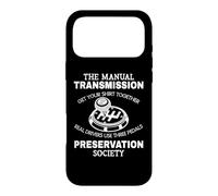 Carcasa para iPhone 17 Pro MAX Conductor de conducción Manual de la Sociedad de Conservación de Transmisión
